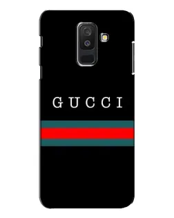 Чехол для Samsung Galaxy A6 Plus 2018 (A605) с картинкой «Gucci — красный пояс»