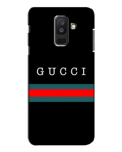 Чехол для Samsung Galaxy A6 Plus 2018 (A605) с картинкой «Gucci — красный пояс»