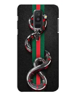 Чохол для Samsung Galaxy A6 Plus 2018 (A605) з картинкою «Gucci — змія на смузі»