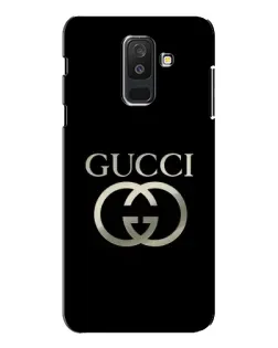 Чохол для Samsung Galaxy A6 Plus 2018 (A605) з картинкою «Gucci — золото на чорному»