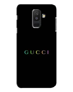 Чохол для Samsung Galaxy A6 Plus 2018 (A605) з картинкою «Gucci — неоновий мінімалізм»