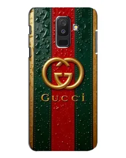 Чохол для Samsung Galaxy A6 Plus 2018 (A605) з картинкою «Gucci — фірмова смуга та золото»