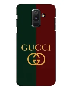 Чохол для Samsung Galaxy A6 Plus 2018 (A605) з картинкою «Gucci — темно-зелений градієнт»