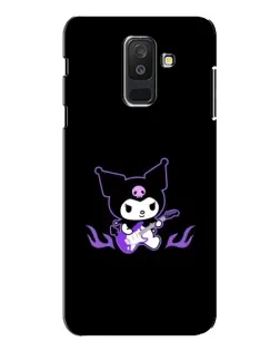 Чехол для Samsung Galaxy A6 Plus 2018 (A605) с картинкой «Электрическая Kuromi»