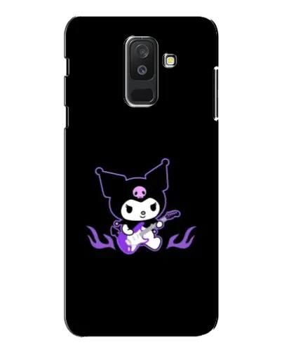 Чехол для Samsung Galaxy A6 Plus 2018 (A605) с картинкой «Электрическая Kuromi»
