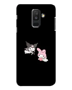 Чехол для Samsung Galaxy A6 Plus 2018 (A605) с картинкой «My Melody и Kuromi»