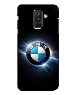 Чохол для Samsung Galaxy A6 Plus 2018 (A605) з картинкою «BMW — неонове сяйво»