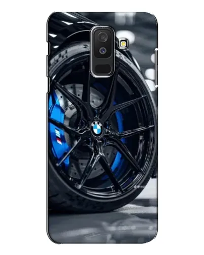 Чохол для Samsung Galaxy A6 Plus 2018 (A605) з картинкою «Колесо BMW зблизька»