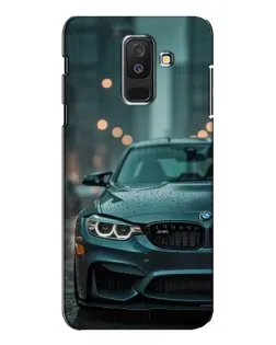 Чохол для Samsung Galaxy A6 Plus 2018 (A605) з картинкою «BMW у вогнях міста»