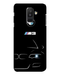 Чохол для Samsung Galaxy A6 Plus 2018 (A605) з картинкою «Мінімалістичний принт BMW M3»