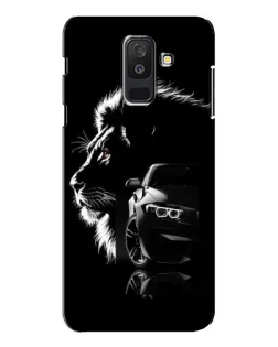 Чохол для Samsung Galaxy A6 Plus 2018 (A605) з картинкою «BMW та лев»