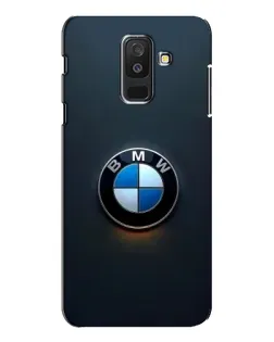 Чохол для Samsung Galaxy A6 Plus 2018 (A605) з картинкою «Логотип BMW — мінімалізм»