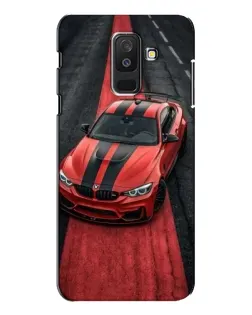 Чохол для Samsung Galaxy A6 Plus 2018 (A605) з картинкою «BMW на червоній доріжці»