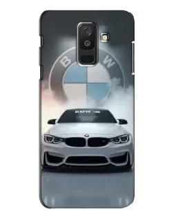 Чохол для Samsung Galaxy A6 Plus 2018 (A605) з картинкою «BMW в білому диму»