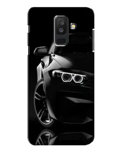Чохол для Samsung Galaxy A6 Plus 2018 (A605) з картинкою «Чорна BMW — профіль»