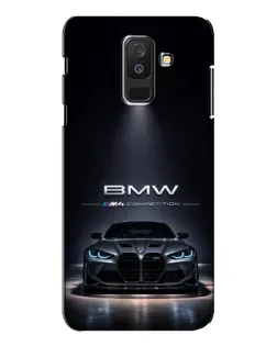 Чохол для Samsung Galaxy A6 Plus 2018 (A605) з картинкою «BMW крізь нічне місто»