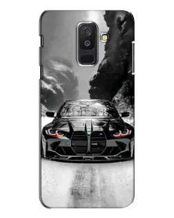 Чохол для Samsung Galaxy A6 Plus 2018 (A605) з картинкою «BMW — акварельний дрифт»