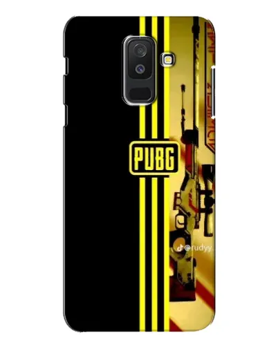 Чехол для Samsung Galaxy A6 Plus 2018 (A605) с картинкой «PUBG — камуфляжный шлем»