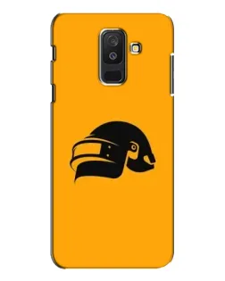 Чехол для Samsung Galaxy A6 Plus 2018 (A605) с картинкой «PUBG — золотой шлем»