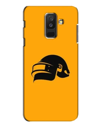 Чехол для Samsung Galaxy A6 Plus 2018 (A605) с картинкой «PUBG — золотой шлем»