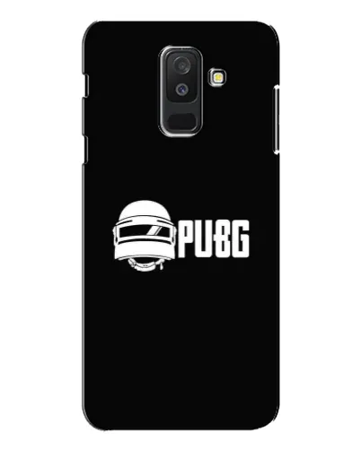 Чехол для Samsung Galaxy A6 Plus 2018 (A605) с картинкой «PUBG — классический лого»