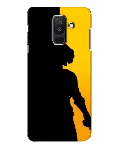 Чехол для Samsung Galaxy A6 Plus 2018 (A605) с картинкой «Тень воина PUBG»