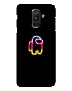 Чохол для Samsung Galaxy A6 Plus 2018 (A605) з картинкою «Among Us градієнт»