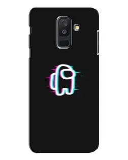 Чохол для Samsung Galaxy A6 Plus 2018 (A605) з картинкою «Among Us неон»