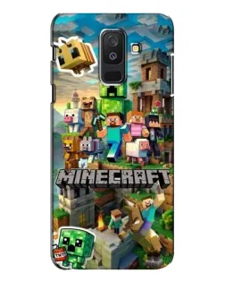 Чохол для Samsung Galaxy A6 Plus 2018 (A605) з картинкою «Замок Minecraft»