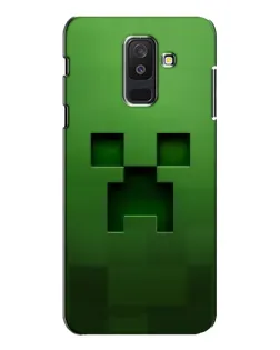 Чехол для Samsung Galaxy A6 Plus 2018 (A605) с картинкой «Крипер микро-дизайн»
