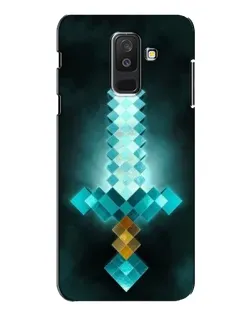 Чехол для Samsung Galaxy A6 Plus 2018 (A605) с картинкой «Алмазный меч неон»