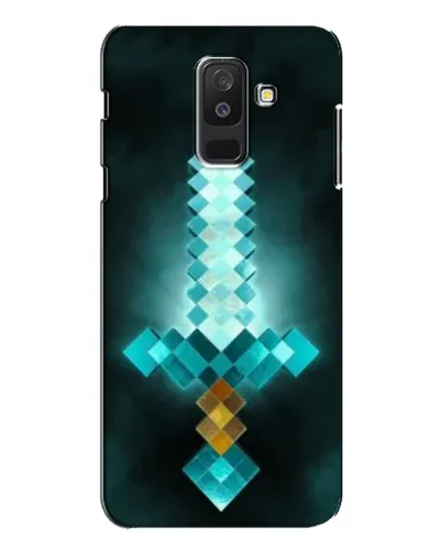 Чехол для Samsung Galaxy A6 Plus 2018 (A605) с картинкой «Алмазный меч неон»