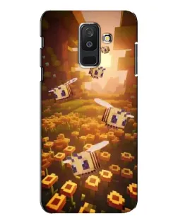 Чехол для Samsung Galaxy A6 Plus 2018 (A605) с картинкой «Поле подсолнухов»