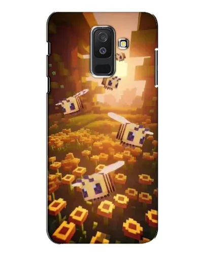 Чехол для Samsung Galaxy A6 Plus 2018 (A605) с картинкой «Поле подсолнухов»