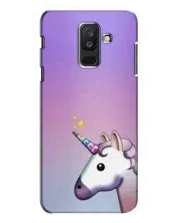 Чехол для Samsung Galaxy A6 Plus 2018 (A605) с картинкой «Единорог градиент»