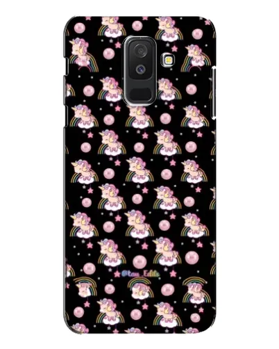 Чехол для Samsung Galaxy A6 Plus 2018 (A605) с картинкой «Magic Unicorn паттерн»