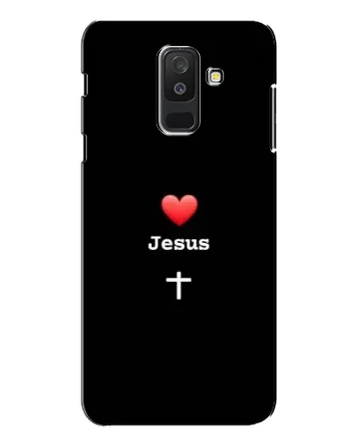 Чехол для Samsung Galaxy A6 Plus 2018 (A605) с картинкой «Сердце - Jesus» Чехол для Samsung Galaxy A6 Plus 2018 (A605) с картинкой «Сердце - Jesus»