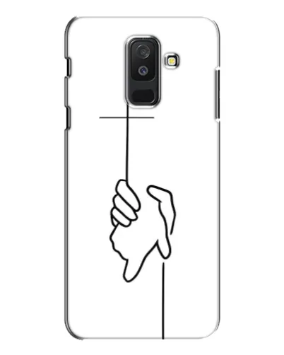Чехол для Samsung Galaxy A6 Plus 2018 (A605) с картинкой «Рука держит» Чехол для Samsung Galaxy A6 Plus 2018 (A605) с картинкой «Рука держит»