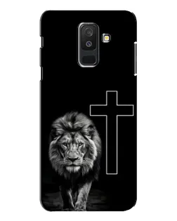 Чехол для Samsung Galaxy A6 Plus 2018 (A605) с картинкой «Лев и Крест»