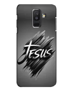 Чехол для Samsung Galaxy A6 Plus 2018 (A605) с картинкой «Надпись Jesus Graffiti»