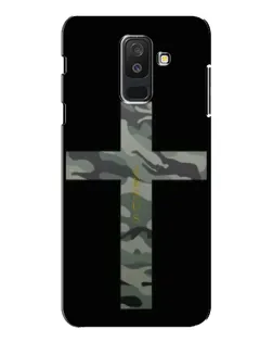 Чехол для Samsung Galaxy A6 Plus 2018 (A605) с картинкой «Милитари Крест»