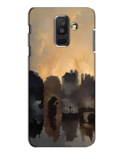 Чехол для Samsung Galaxy A6 Plus 2018 (A605) с картинкой «Дорога к вере» Чехол для Samsung Galaxy A6 Plus 2018 (A605) с картинкой «Дорога к вере»