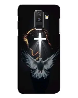 Чехол для Samsung Galaxy A6 Plus 2018 (A605) с картинкой «Голубь и Свет»