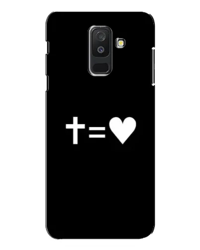 Чехол для Samsung Galaxy A6 Plus 2018 (A605) с картинкой «Крест и Сердце» Чехол для Samsung Galaxy A6 Plus 2018 (A605) с картинкой «Крест и Сердце»