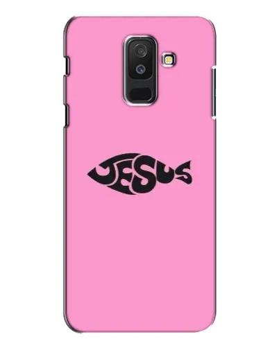 Чехол для Samsung Galaxy A6 Plus 2018 (A605) с картинкой «Розовый символ Jesus» Чехол для Samsung Galaxy A6 Plus 2018 (A605) с картинкой «Розовый символ Jesus»