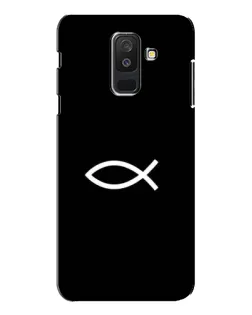 Чехол для Samsung Galaxy A6 Plus 2018 (A605) с картинкой «Символ рыбы Jesus» Чехол для Samsung Galaxy A6 Plus 2018 (A605) с картинкой «Символ рыбы Jesus»