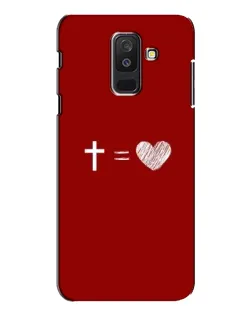 Чехол для Samsung Galaxy A6 Plus 2018 (A605) с картинкой «Уравнение любви» Чехол для Samsung Galaxy A6 Plus 2018 (A605) с картинкой «Уравнение любви»