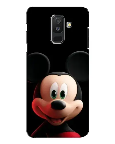 Чехол для Samsung Galaxy A6 Plus 2018 (A605) с картинкой «Улыбающийся Микки Маус»