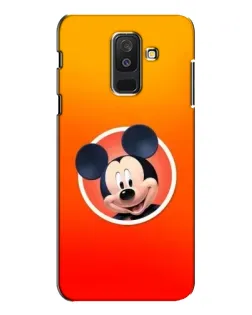 Чехол для Samsung Galaxy A6 Plus 2018 (A605) с картинкой «Mickey в круге»