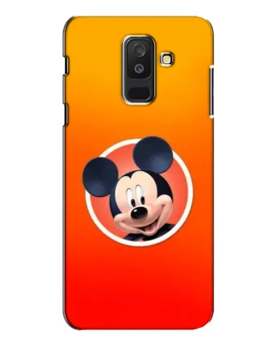 Чехол для Samsung Galaxy A6 Plus 2018 (A605) с картинкой «Mickey в круге»